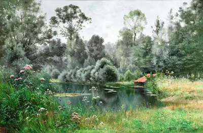 Понжива, недалеко от Реймса by Арман Гери, 1895 — digital art print download