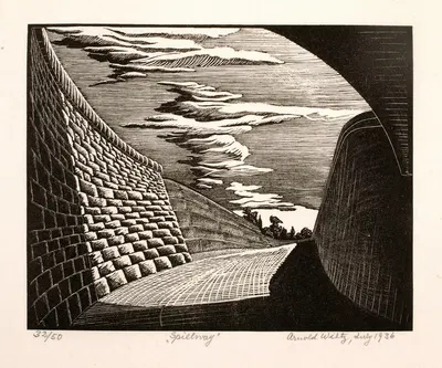 Перелив by Арнольд Уилтц, 1936 — digital art print download