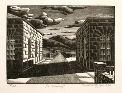 Дорога by Арнольд Уилтц, 1936 — digital art print download