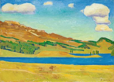 Lake Champfèr by Ferdinand Hodler — digital art print download