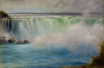 Niagara Falls by George Inness, 1885 — digital art print download
