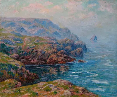 Земля Кледен by Генри Морет, 1910 — digital art print download