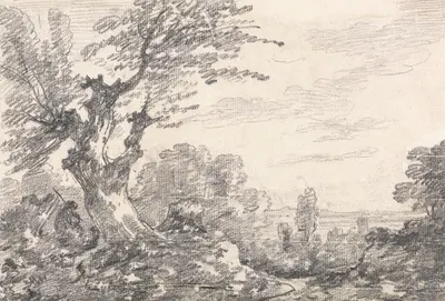 Landscape Composition by Джордж Хоуленд Бомонт, 1801 — digital art print download