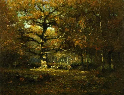 Connecticut Woods by Henry Ward Ranger, 1899 — digital art print download