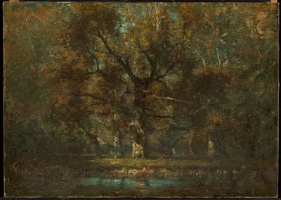 Дуб by Генри Уорд Ренджер, 1895 — digital art print download