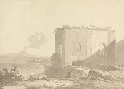 Temple of Venus Monday by Джордж Хоуленд Бомонт, 1782 — digital art print download