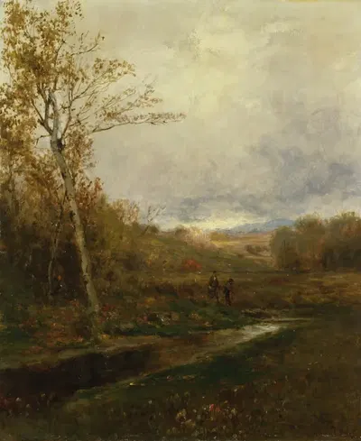 November by Jervis McEntee — digital art print download