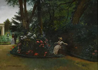 An Afternoon's Respite by Louis-Robert Carrier-Belleuse — digital art print download