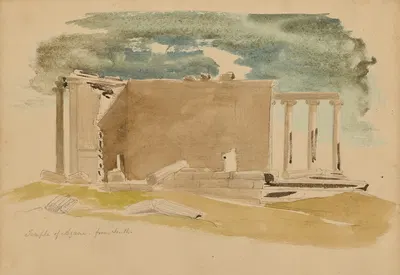 Temple Of Azani, From South by Майнер Килборн Келлог — digital art print download