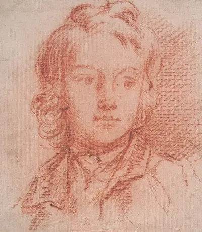Portrait of a Young Man by George Knapton — digital art print download