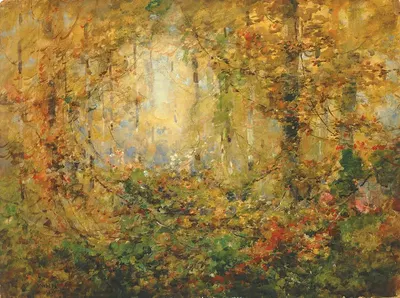 Осенний клубок by Уильям Генри Холмс, 1920 — digital art print download