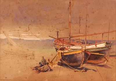 Капри by Уильям Генри Холмс, 1880 — digital art print download