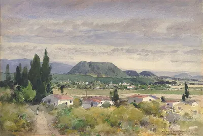 В Мексике by Уильям Генри Холмс, 1918 — digital art print download