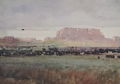 In The Plateau Country, Colorado by William Henry Holmes, 1931 — digital art print download