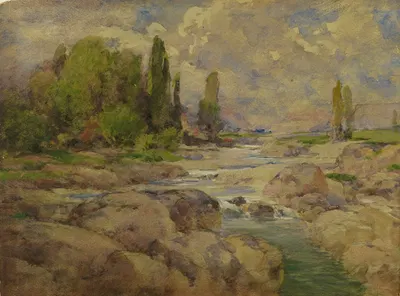 Нормал Рок Крик by Уильям Генри Холмс, 1910 — digital art print download