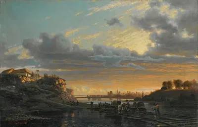 Южноукраинский пейзаж by Александр Александрович Киселев — digital art print download