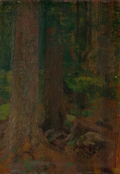 Изучение леса by Фердинанд Катона, 1890–1910 — digital art print download