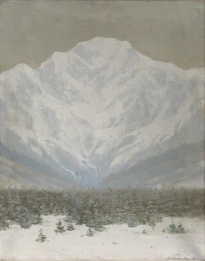 Высокие Татры зимой by Фердинанд Катона, 1900–1910 — digital art print download