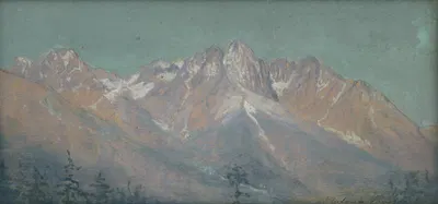 Вид на Высокие Татры by Фердинанд Катона, 1910 — digital art print download