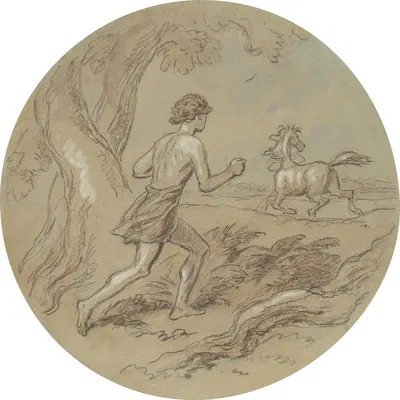 Venus and Adonis pl16 by Хаблот Найт Браун — digital art print download