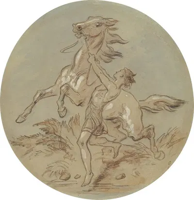 Venus and Adonis pl6 by Хаблот Найт Браун — digital art print download