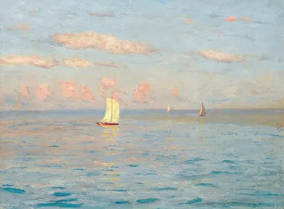 Sailing Boats by Nikolai Nikanorovich Dubovskoy — digital art print download