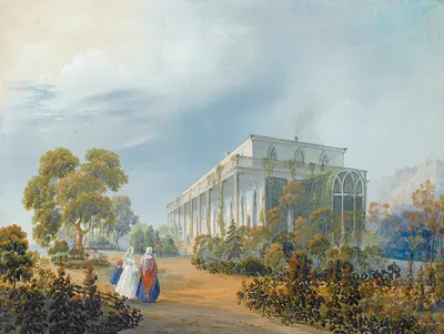 Семь видов Мисхора в Крыму V by Карло Боссоли, 1841-1842 — digital art print download