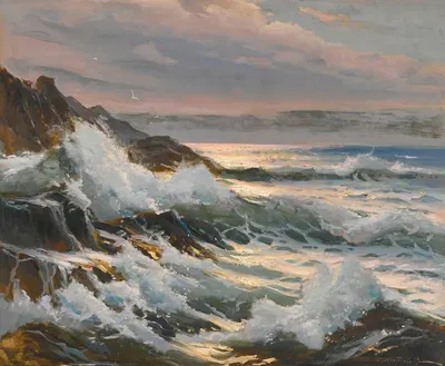 Seascape by Constantin Westchiloff — digital art print download