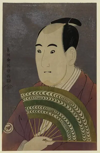 Sandaime sawamura sōjūrō (no ōgishi kurando) by Tōshūsai Sharaku, 1795 — digital art print download