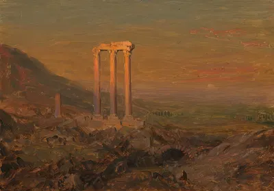 Классические руины, Сирия by Фредерик Эдвин Чёрч, 1868 — digital art print download