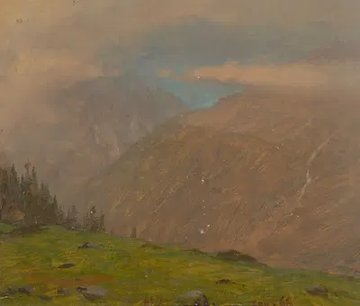 Итальянские Альпы by Фредерик Эдвин Чёрч, 1868 — digital art print download