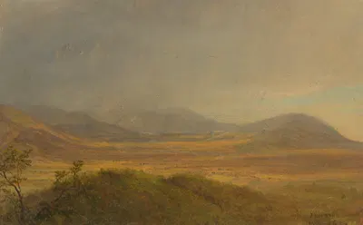 Mountainous Landscape IV by Фредерик Эдвин Чёрч, 1865 — digital art print download