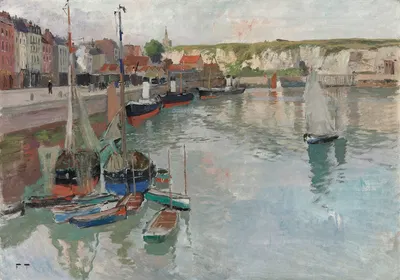 Dieppe by Frits Thaulow — digital art print download