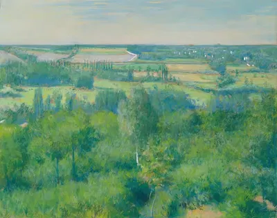 Долина Л'иер by Гюстав Каййботт, 1877 — digital art print download