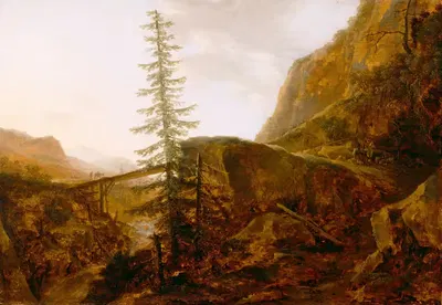 Перевал в Аппенинах by Ян Вилс — digital art print download