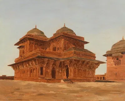 Fatehpur Sikri, Birbal’S Palace, India by Lockwood de Forest, 1881 — digital art print download