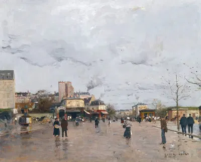 La Porte De Chatillon, Paris by Luigi Loir — digital art print download
