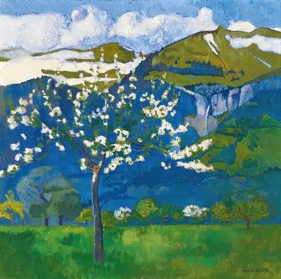 Spring Landscape by Max Buri — digital art print download