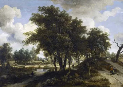 The Cottage by Meindert Hobbema — digital art print download