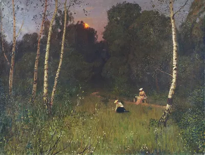 Twilight by Nikolai Nikanorovich Dubovskoy — digital art print download