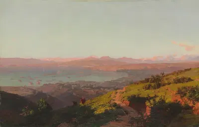 Вальпараисо by Томас Жак Сомерскейлс, 1897 — digital art print download