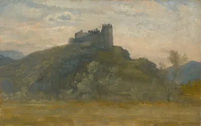 Руины замка Шашов by Войтех Андьял, 1880–1900 — digital art print download