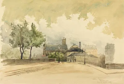 Марк, Париж by Уитни Уоррен-младший, 1887 — digital art print download