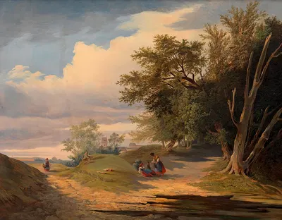 Landschaft by Anton Altmann — digital art print download
