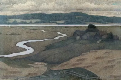 Пейзаж из Свартодалена by Эстер Альмквист, 1900 — digital art print download