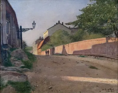 Döbelnsgatan by Eugène Jansson, 1889 — digital art print download