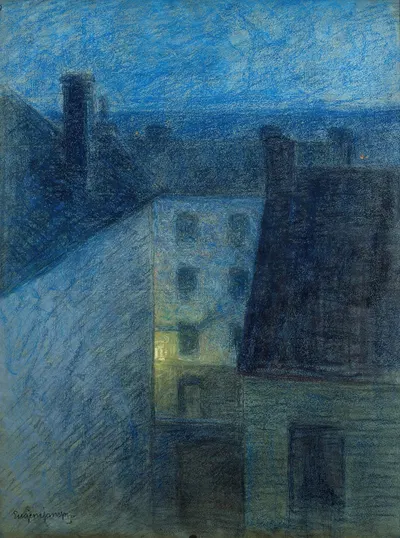 Dusk by Eugène Jansson, 1895 — digital art print download