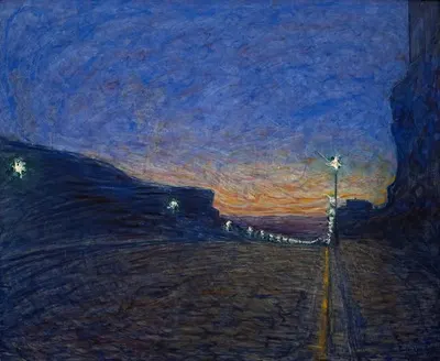Hornsgatan by Eugène Jansson, 1900 — digital art print download