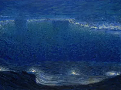 Nocturne by Eugène Jansson, 1901 — digital art print download