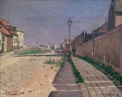 Roslagsgatan by Eugène Jansson, 1889 — digital art print download